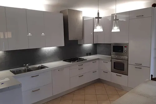 Cucina dopo il rinnovo